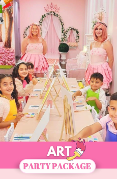 Little Princess Spa® art party package