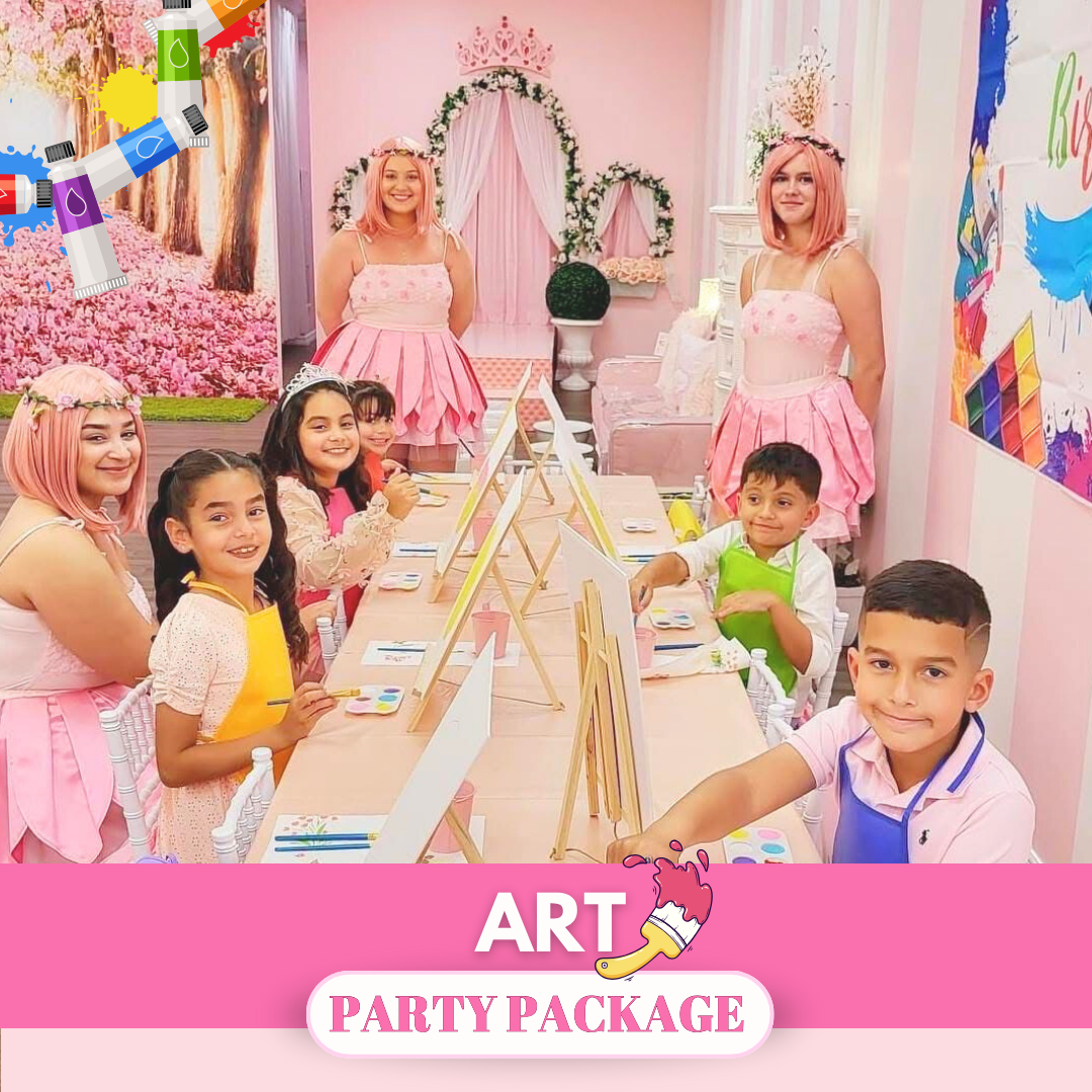 Little Princess Spa® art party package