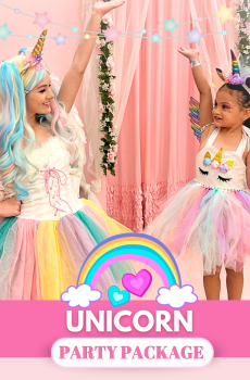 Little Princess Spa® unicorn party package