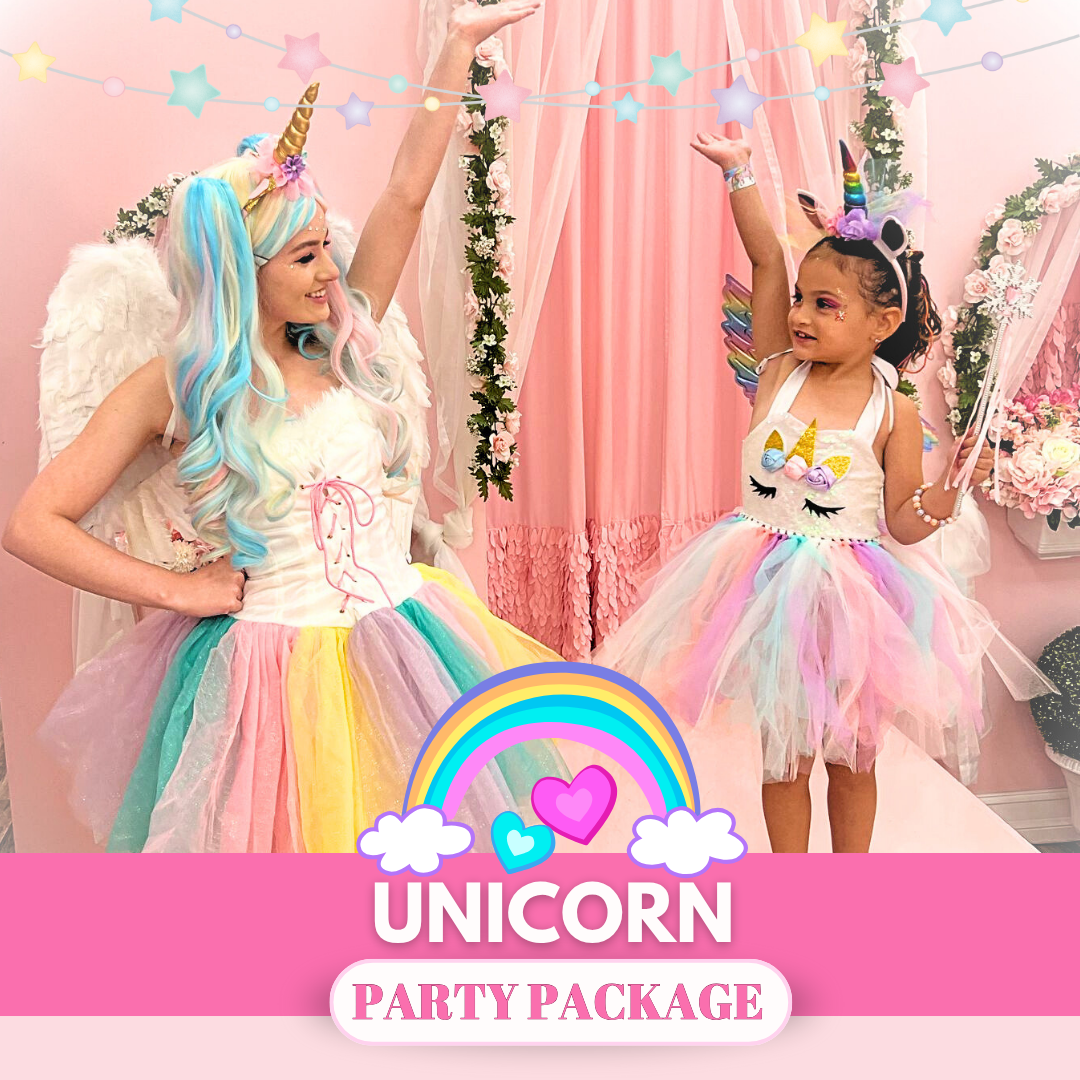 Little Princess Spa® unicorn party package