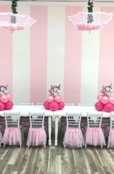 3 Small Table Balloon Centerpieces