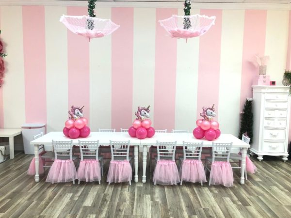 3 Small Table Balloon Centerpieces
